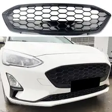 Front Grille Bumper Grill Honeycomb For Ford Focus 2019 2020 European Version