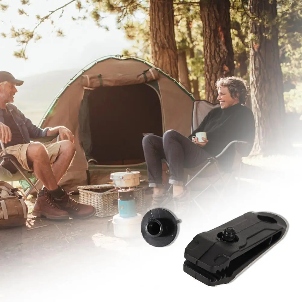 

1Pcs Outdoor Summer Camping Hiking Canopy Tent Clip Tighten Tear Resistance Plastic Grip Windproof Awning Clamp