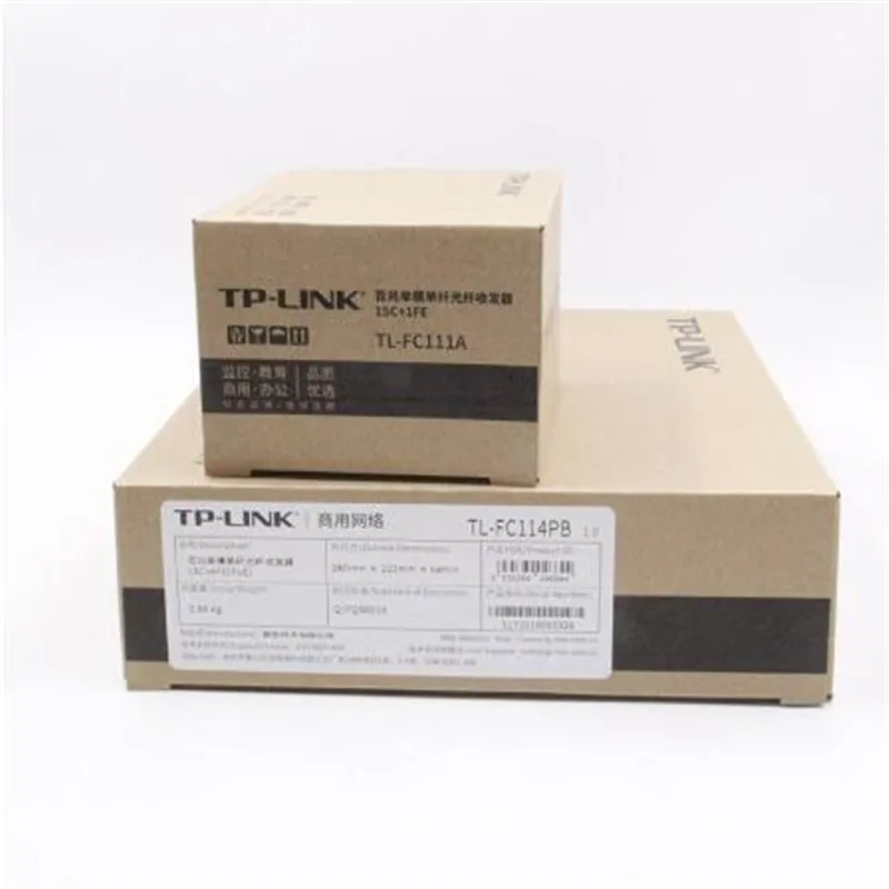 

TP-LINK 100M Single-mode Single-fiber Fiber Transceiver TL-FC111A+TL-FC114PB