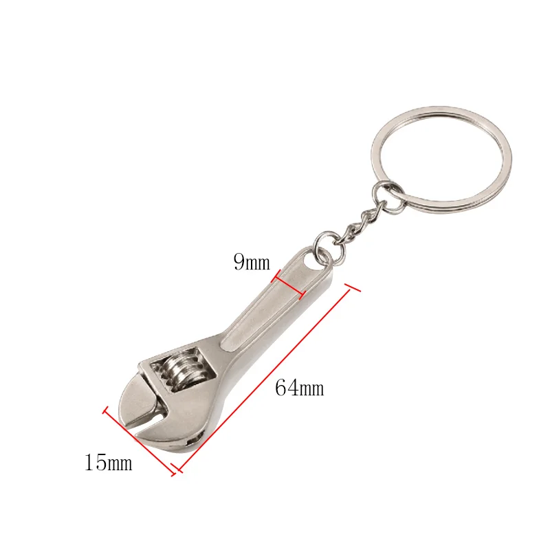 1 шт. мини креативный гаечный ключ брелок сменный с ключом автомобильный