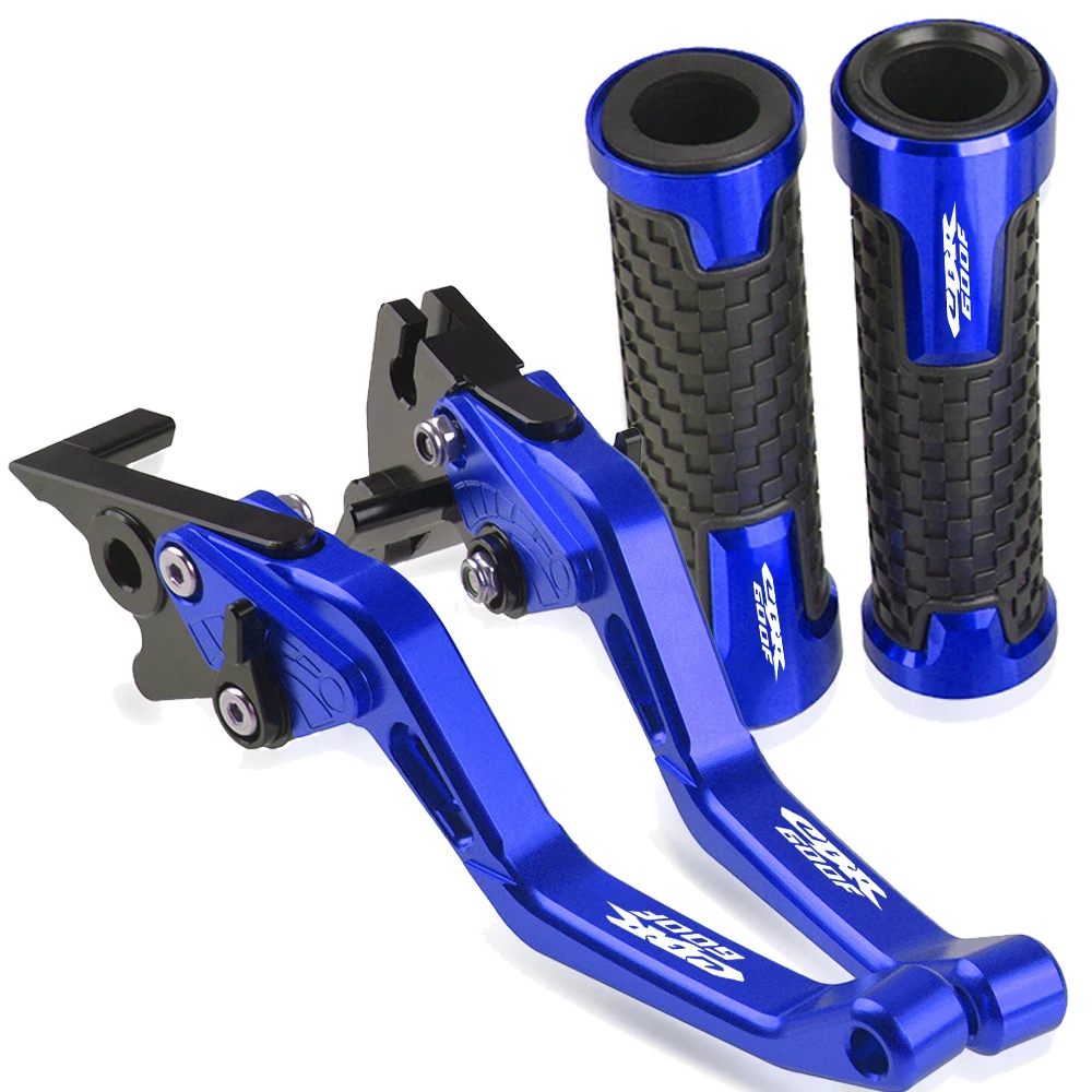 

For HONDA CBR600F CBR 600F 2F 3F 4F 4i 1991-2007 2006 2005 2004 2003 2002 Motorcycle Handle grips & short Brake Clutch Lever