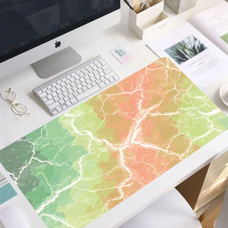 

Large Marble Grain Soft Mouse Pad Office Computer Desk Mat Modern Table Game Keyboard Laptop Cushion Accessories gift