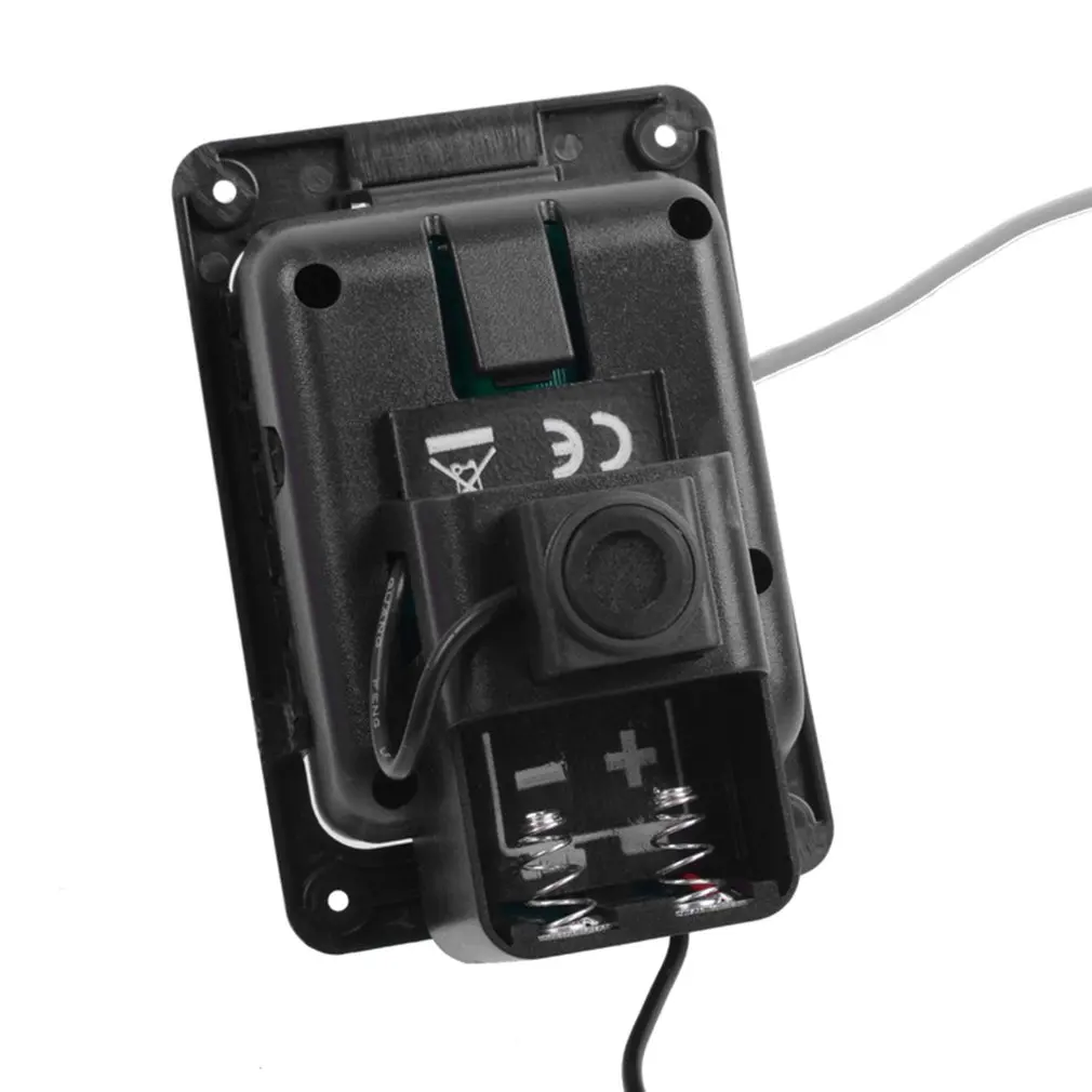 Рыбаков в новом дизайне 4 полосный эквалайзер Гитарный Предусилитель Piezo