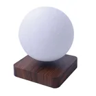 Новый светодиодный ночник, левитирующий креативный 3D сенсорный Магнитный левитирующий светильник в виде Луны, Ночной светильник, вращающийся светодиодный светильник в виде Луны