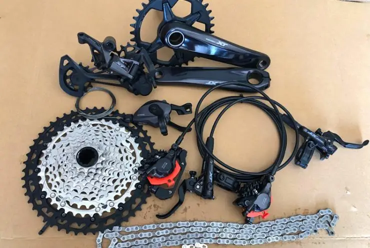 Deore xt M8100 groupset 12S MTB bike тормоз 170 мм 175 мм|Велосипедный переключатель| |