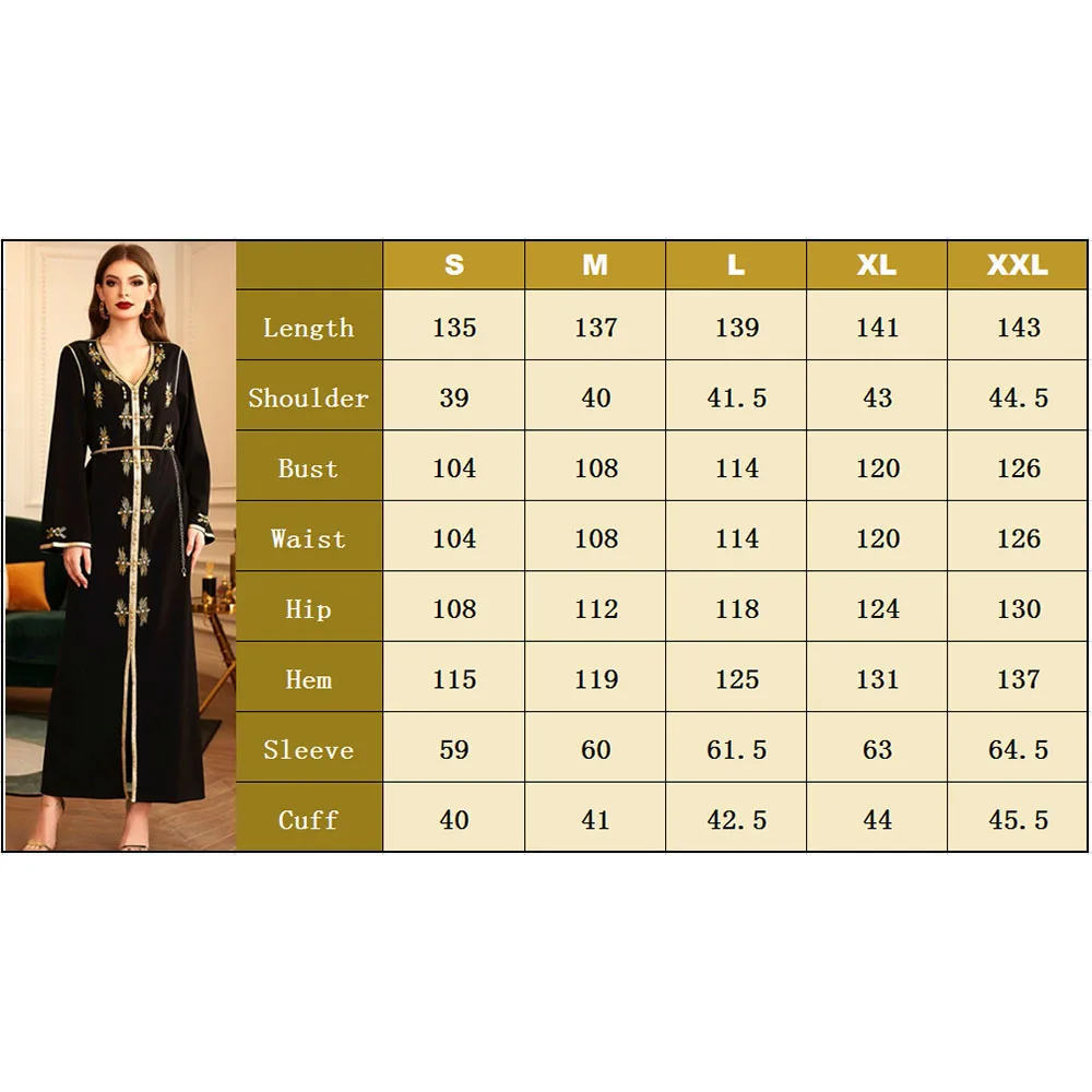 Черная абайя с камнями Дубай мусульманская Мода длинное платье поясом V-образным