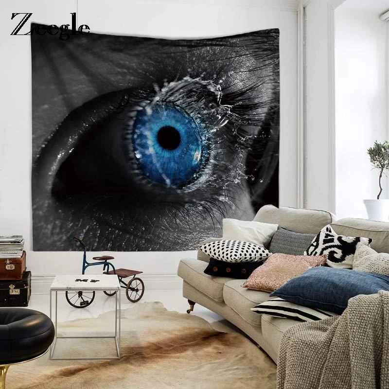 

Креативная картина Zeegle, домашний декор для гостиной, йоги, искусственный ковер, одеяло, палатка для кемпинга, подстилка для сна для путешест...