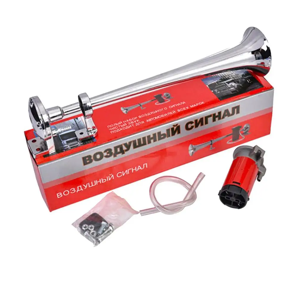 Электрический воздушный звуковой сигнал 450 мм 12 В из цинкового сплава |