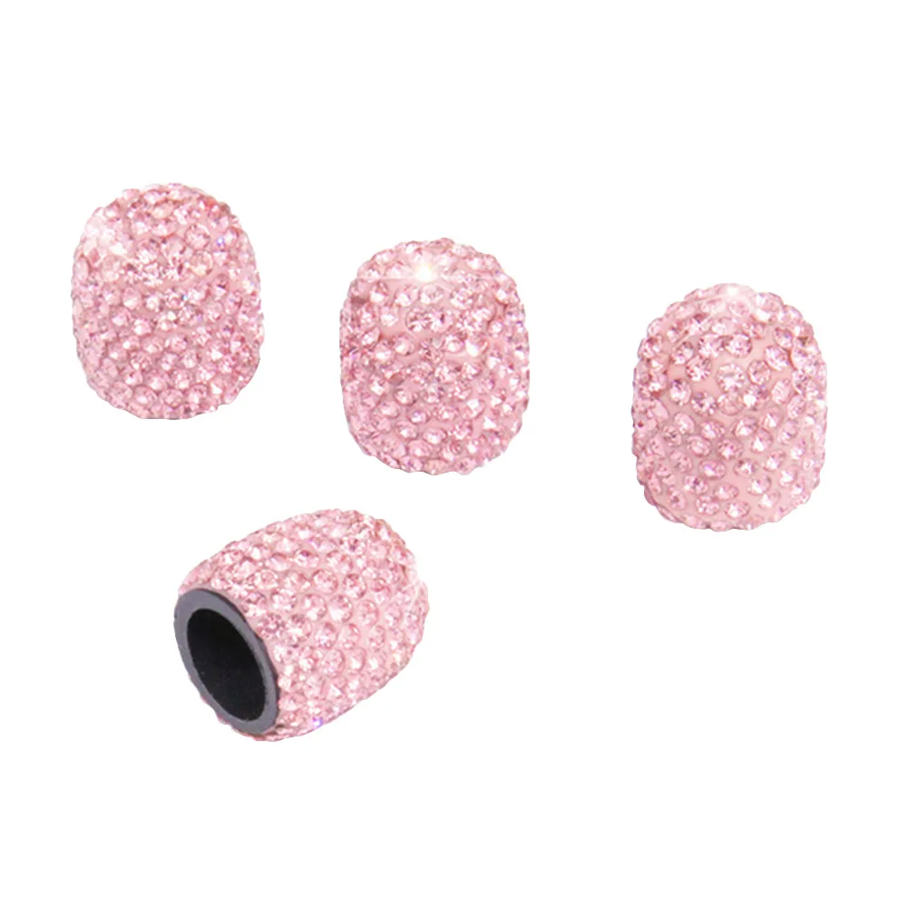 Автомобильные аксессуары сверкающие стразы шин Кепки авто крышки стержня