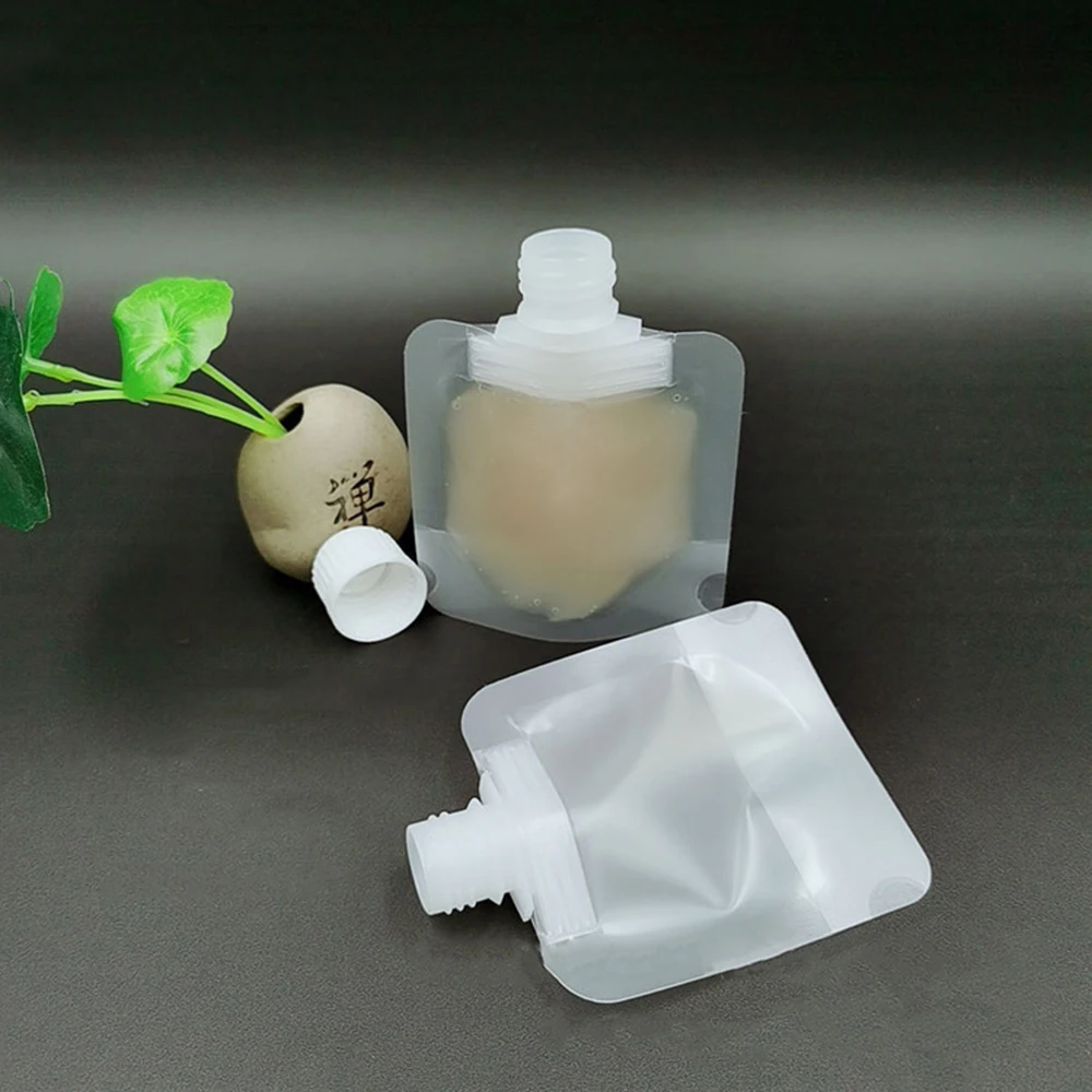 30/50/100ml Screw Cap Packaging Bag Plastic Hand Sanitizer Lotion Shampoo Makeup Fluid Bottles Cosmetic Travel | Красота и здоровье