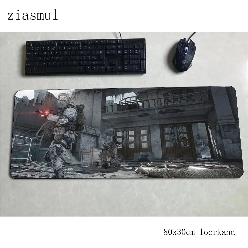 Metro 2033, коврик для мыши, 80x30 см, игровой коврик для мыши, высококачественный коврик для мыши, геймерский компьютерный стол, коврик locrkand, notbook mousemat pc