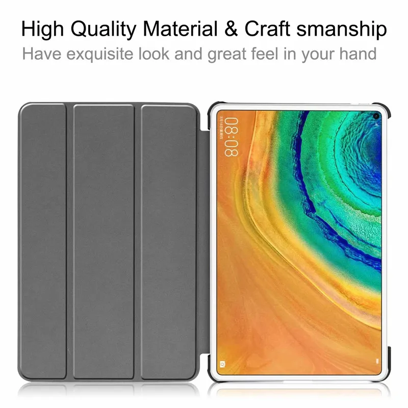 

Case For Huawei Matepad Pro 10.8 MRX-W09 MRX-AL09 Cases Cover Slim Magnetic Folding PU Leather Stand Skin Shell Capa