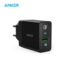 Quick Charge 3.0, Anker 18W USB Wall Charger UK/EU Plug (Quick Charge 2.0 Compatible) PowerPort+ 1 for iPhone iPad LG HTC etc