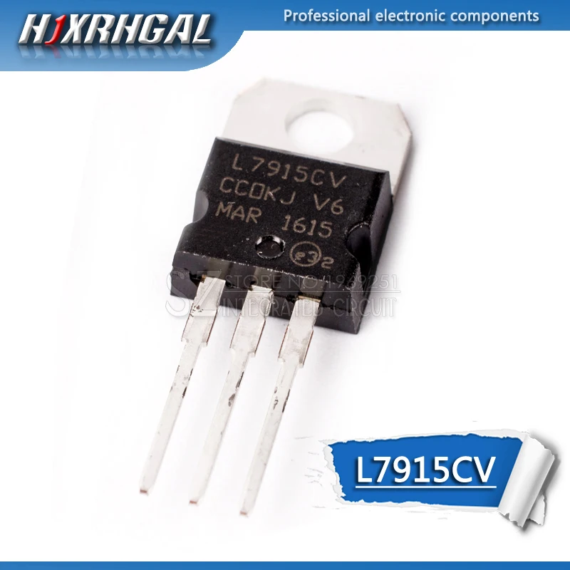 1 шт. L7915CV TO-220 L7915 TO220 7915 LM7915 MC7915 | Электронные компоненты и принадлежности