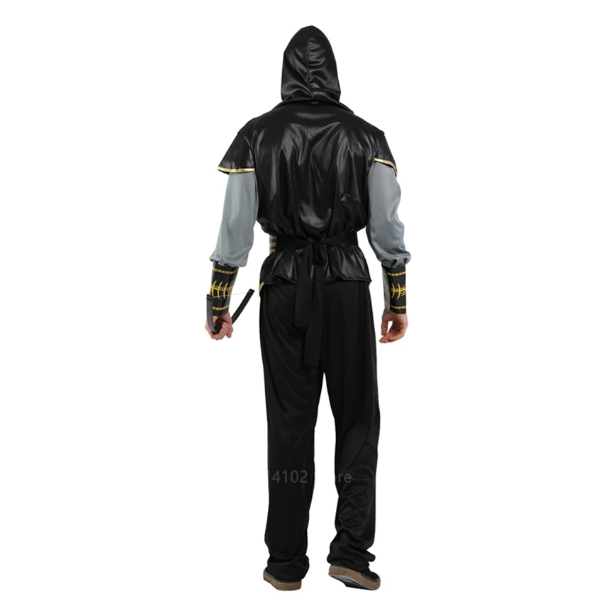 Новый костюм для косплея на Хэллоуин взрослых мужчин старинный японский ниндзя