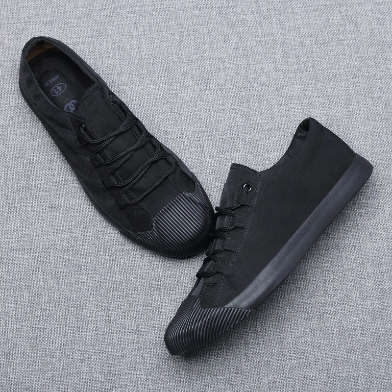 

2020 New Style Canvas Sneakers Men's Autumn Breathable Trendy Vulcanize Shoes Korean Fashion All-match Casual Loafer Shoes