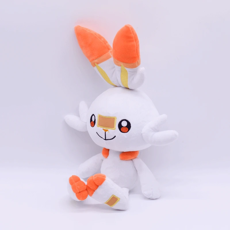 Высокое качество Scorbunny Sobble Grookey мягкая плюшевая игрушка японского аниме Кукла мультфильм дети девочки рождественские подарки на день рождения