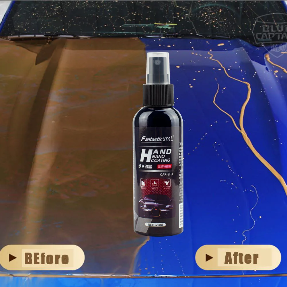 

120ML Automotive Ceramic Nano Coating Liquid Coatin Nano Hydrophobic Layer Polishing Paint Coating Agent Car Polish Nano Coating