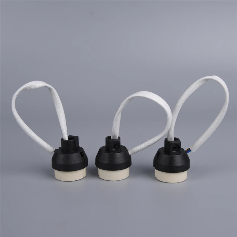 

1PC GU10 Base Socket Adapter Wire Connector Porcelain Halogen GU10 Lamp Holder for LED Spot Light Bulb Ceramic Wholesale