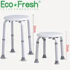 Табурет для унитаза Ecofresh, стул для ванной, для приседаний, для унитаза, для душа, регулировка chairs7-heights