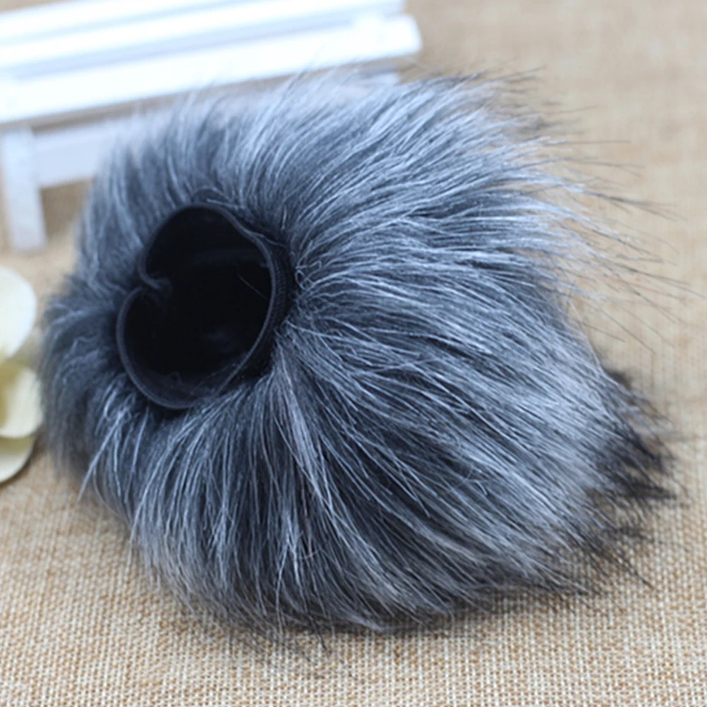 Микрофон лобовое стекло открытый мягкий пушистый пылезащитный чехол