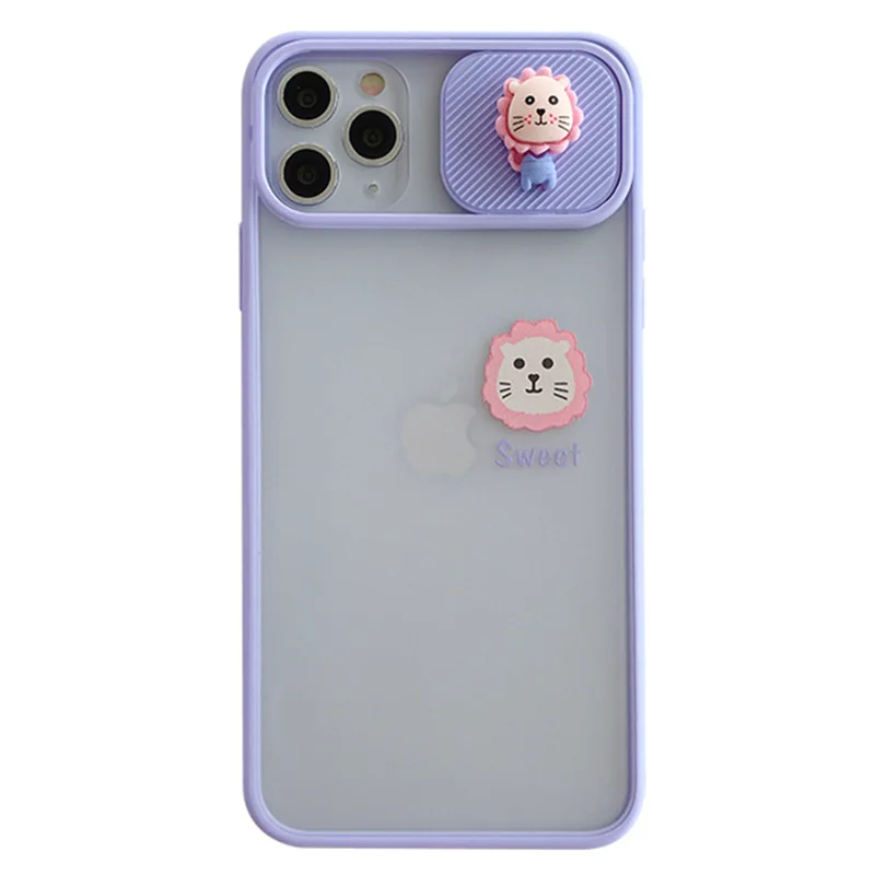 Чехол для iPhone 11 Pro Max 11Pro XS XR X 7 8 Plus SE 2020 защитный чехол с нажимом камеры милый