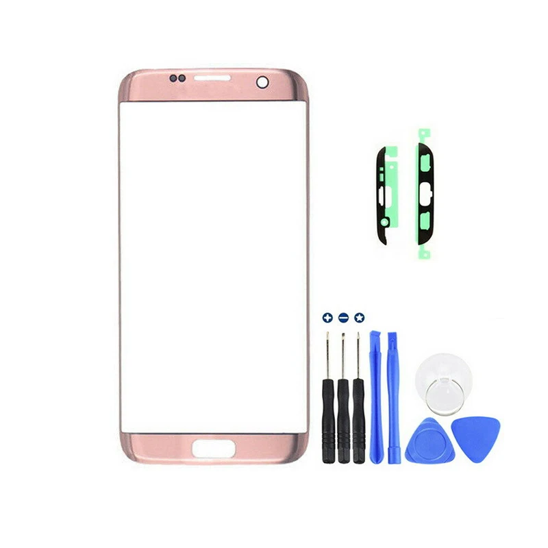 Сменное Переднее стекло для Samsung Galaxy S7 Edge G930F G935F внешнее ЖК сенсорный экран