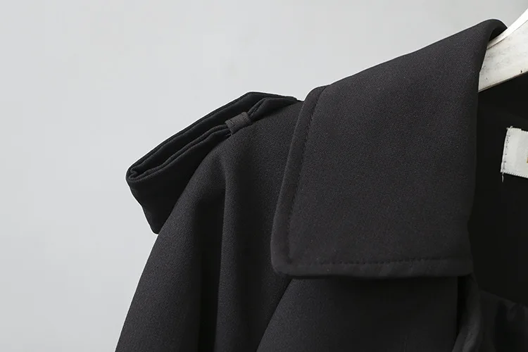 Trench Coat For Women Belt 2020 Spring Casaco Feminino tailored collar Fashion Female Outerwear Plus Size K1-0628 | Женская одежда