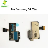 for samsung galaxy s4 mini sim card tray and memory sd card holder flex cable parts for samsung galaxy s4 mini