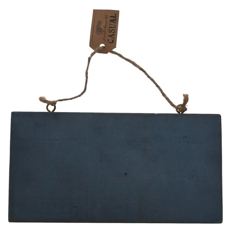 Качественная винтажная деревянная Закрытая вывеска синяя для двери кафе