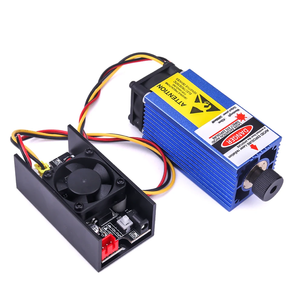 Лазерный модуль CNC 3018 Pro Max Гравировальный фокус длина 3Pin TTL/PWM лазерный гравер 1000