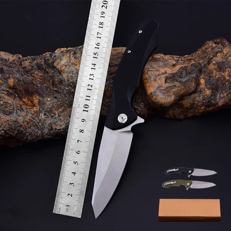 

Multifunctional D2 Folding Knife Outdoor Folding Knife Wilderness Survival Camping Knife Portable Self-defense Hunting Knifes