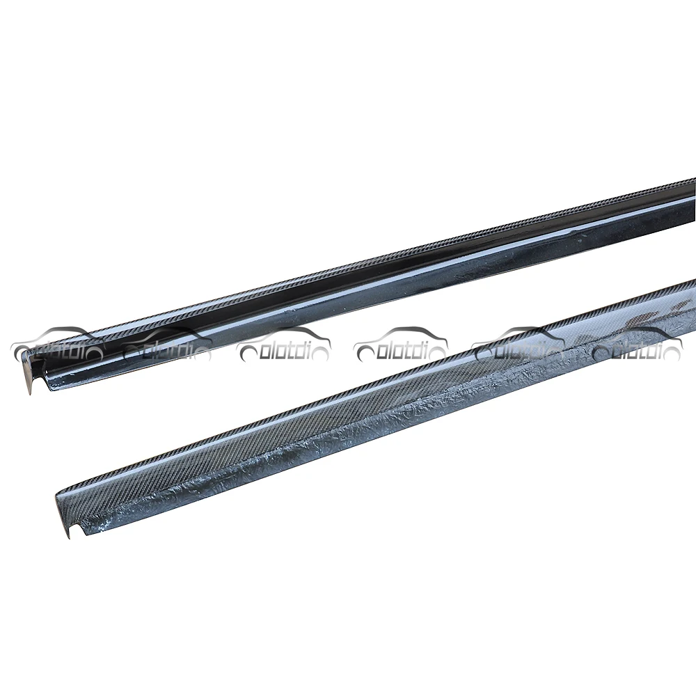 Автомобильный тюнинг OLOTDI реальные боковые юбки из углеродного волокна наборы