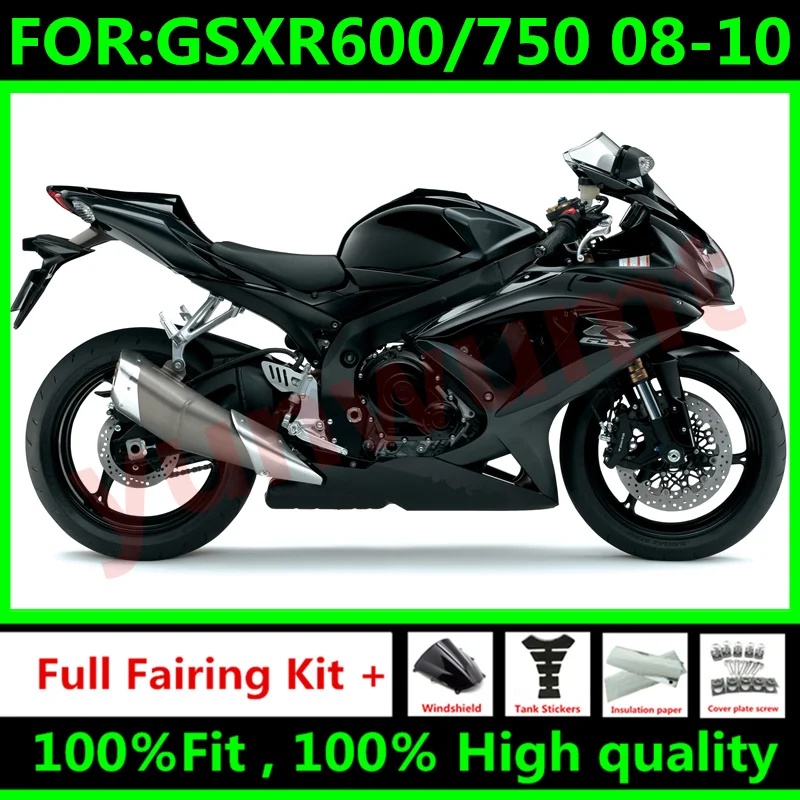 Обтекатели для мотоциклов SUZUKI GSXR600 GSXR750 2008 2009 2010 K8 K9 GSXR 600 750 08 09 10|Полные комплекты