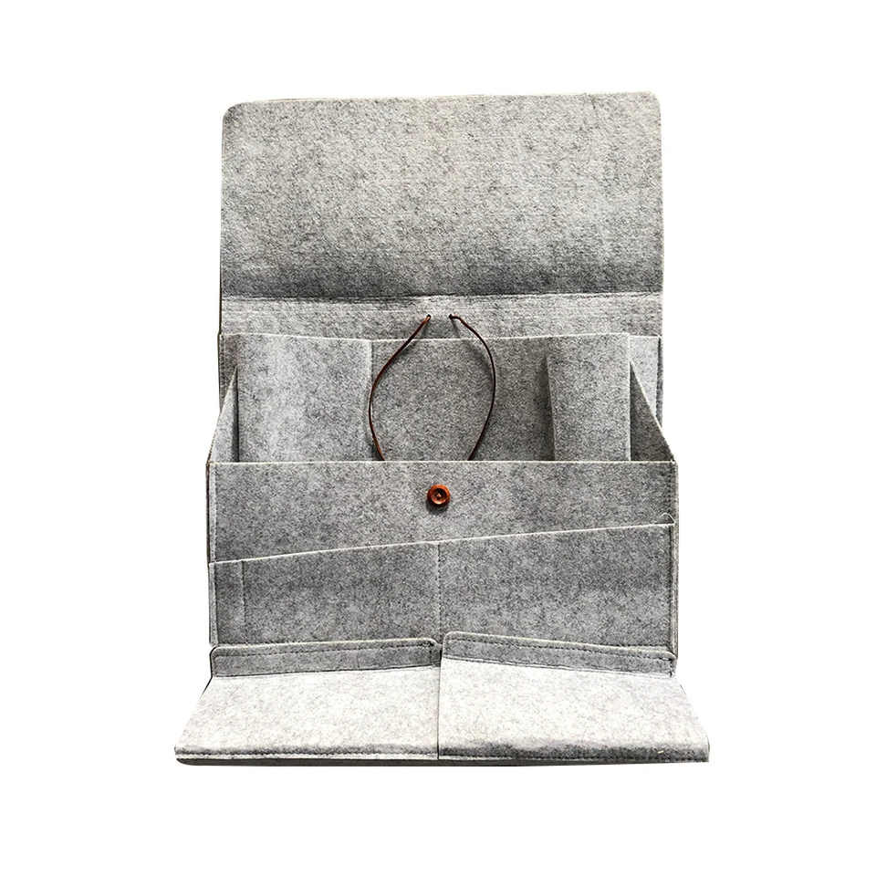 Новый войлочный прикроватный органайзер для хранения кровать стол сумка дивана