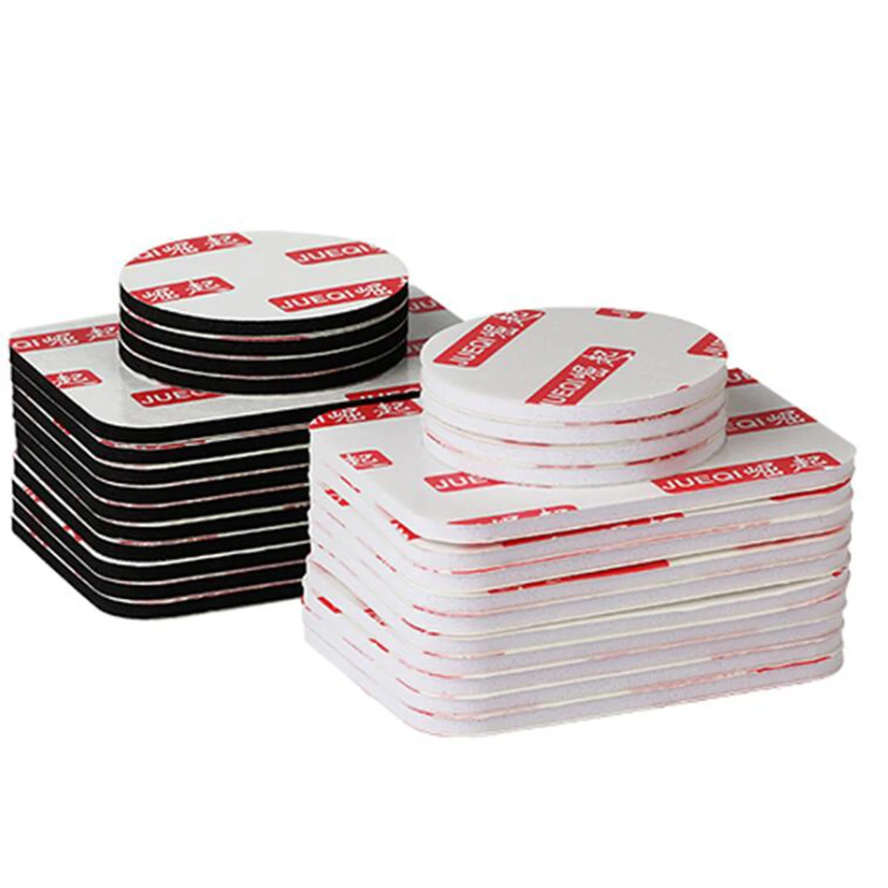 

20 шт./компл. черно-белая поролоновая клейкая лента губка Двусторонняя ремонтная лента для дома