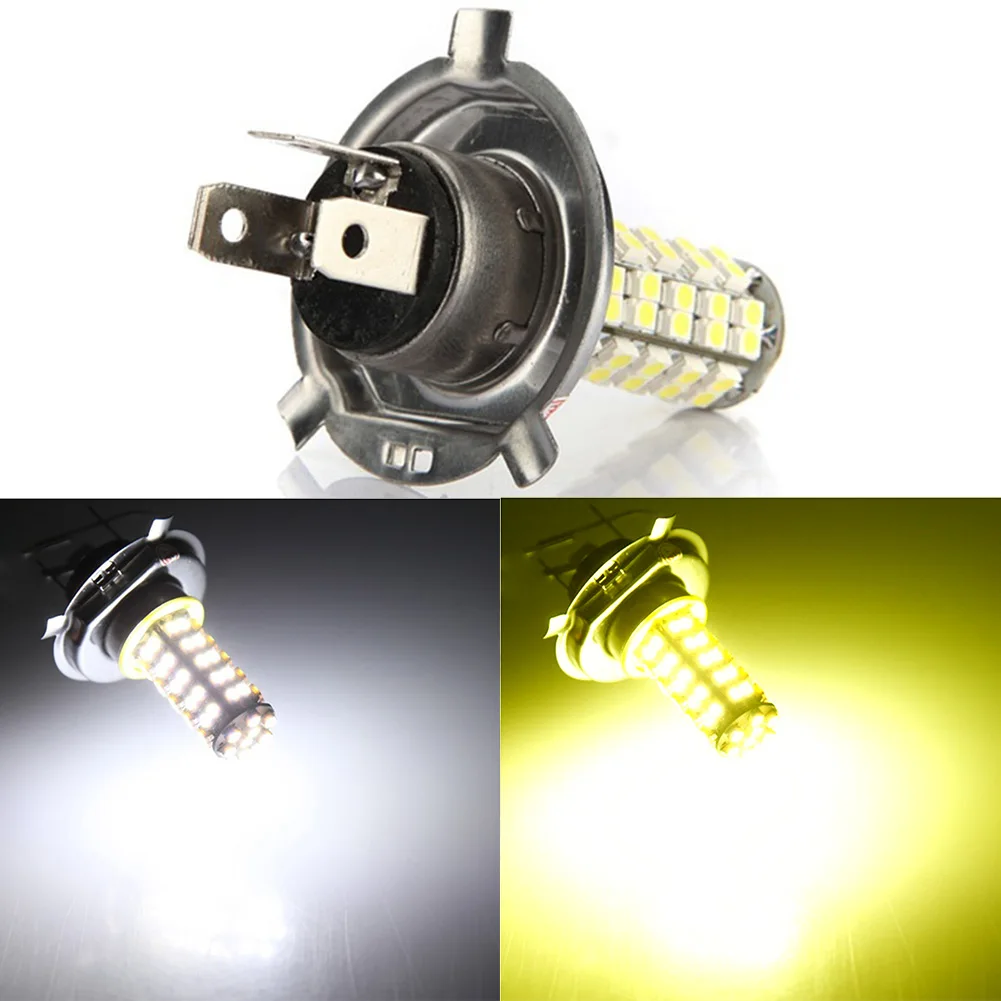 Авто H4 3 5 W 68-SMD светодиодный 6500K 310-Lumen Белый противотуманный светильник для