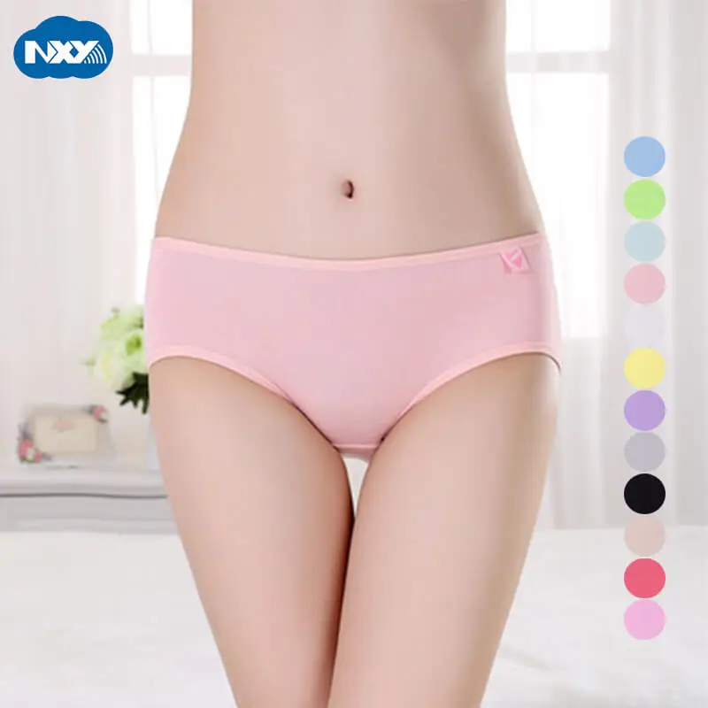 Размеры s m l женские трусики однотонное хлопковое нижнее белье трусы 6 шт. розовые