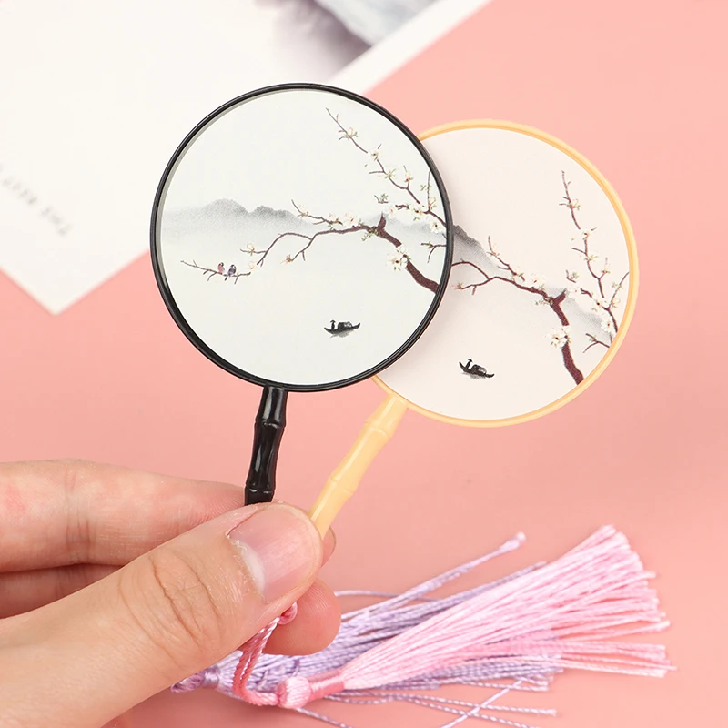 

1 шт./2 шт. миниатюрный кукольный домик 1:12, миниатюрные женские фанаты в стиле ретро, фанаты группы, женские фанаты, куклы, аксессуары