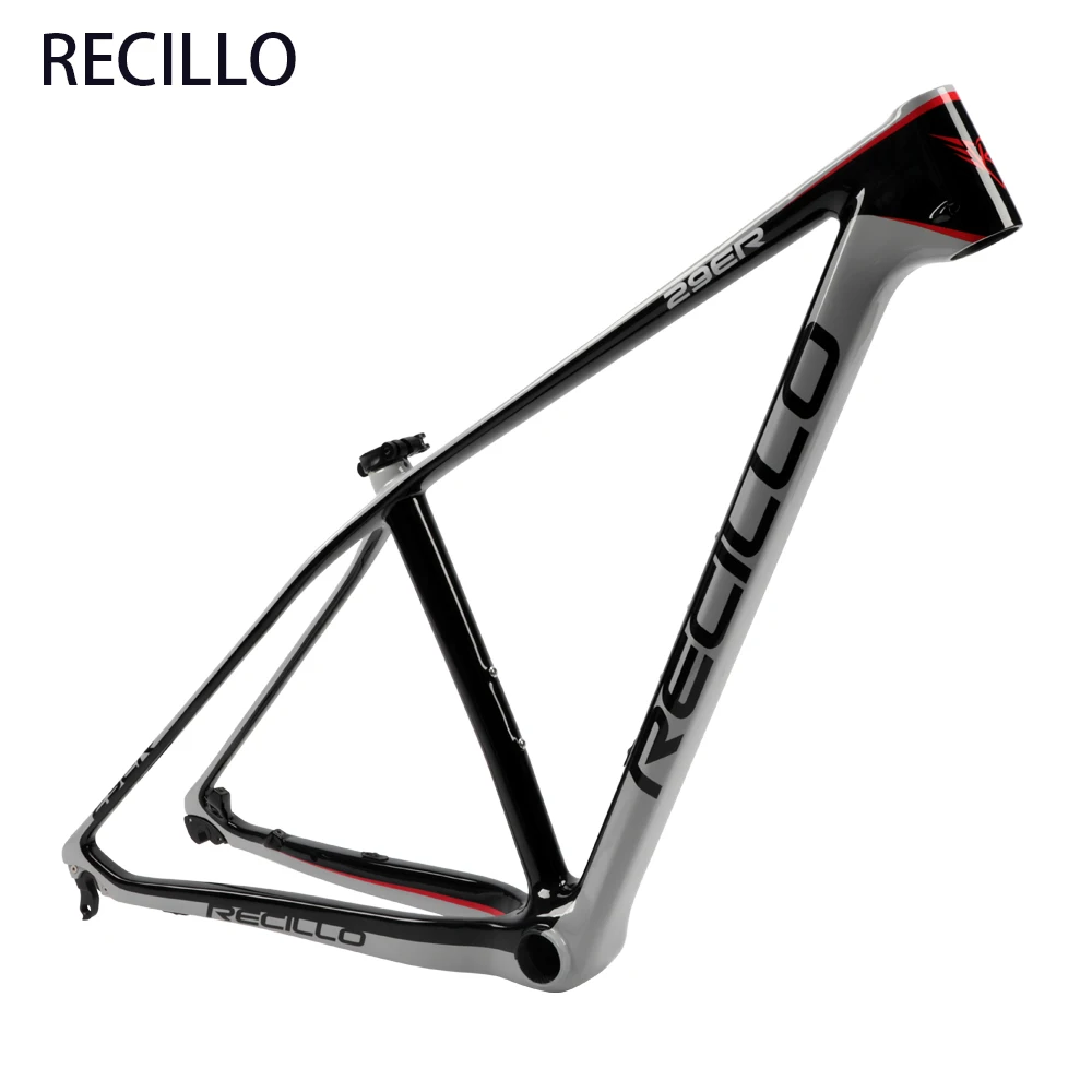 Recillo carbon bike frame 29er 135*9mm quick release mountain bicycle BB86 | Спорт и развлечения