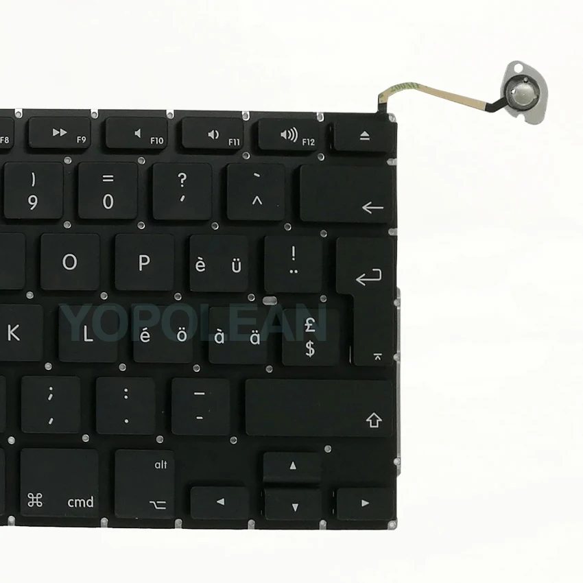 New Switzerland Swiss Keyboard Backlight For Macbook Pro Unibody 15&quot A1286 2009-2012 Year | Компьютеры и офис