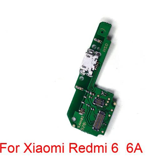 Для Xiaomi Redmi 4X4 Pro 5 4A 5A 6A Note 6 5 Pro usb зарядное устройство порт Micro док-станция зарядный разъем гибкий кабель плата - Цвет: Redmi 6 6A -Copy