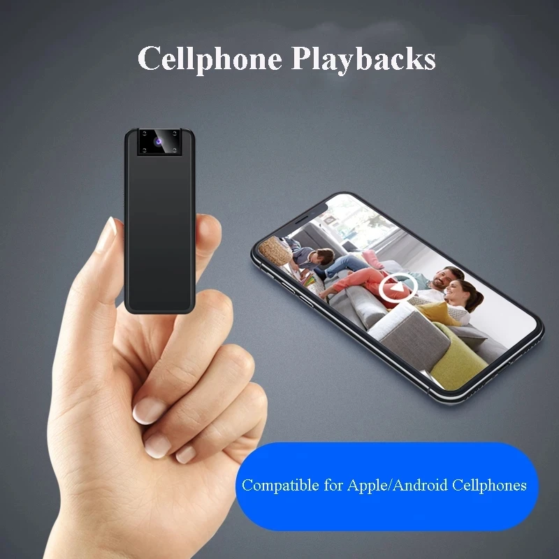 Нательная камера HD Автомобильный видеорегистратор Камера Безопасности ИК