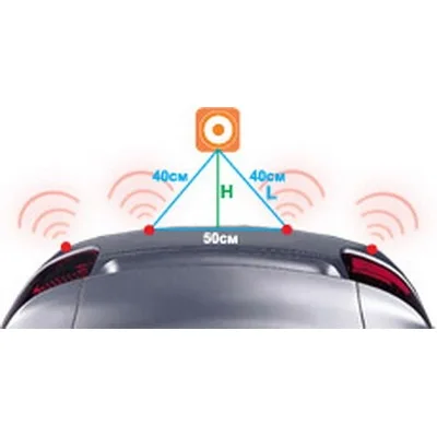Парктроник ParkMaster PRO VSw 4R 01 B1|Датчики парковки| |