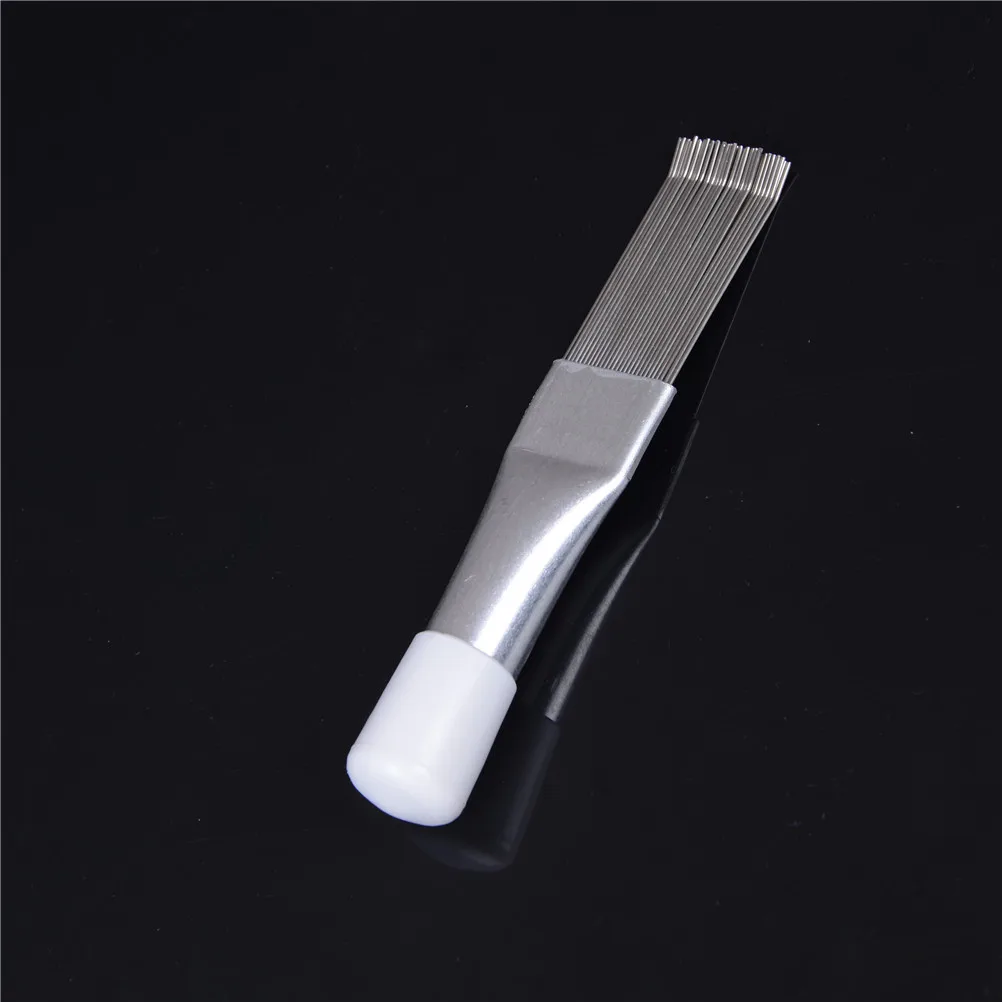 

Fin Comb Brush Cleaning Tool For Air Conditioner Blade Cooling Straightening Spring Steel Brush Hand Tools