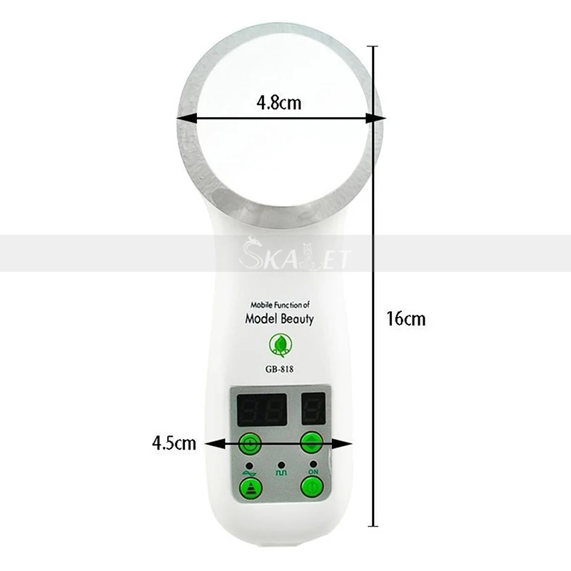 Koop Heetste 1 MHz Ultrasone Afslanken Massager Echografie Cavitatie Afslanken Machine Lichaam Beeldhouwen Huid Verstevigende Schoonheid Machine