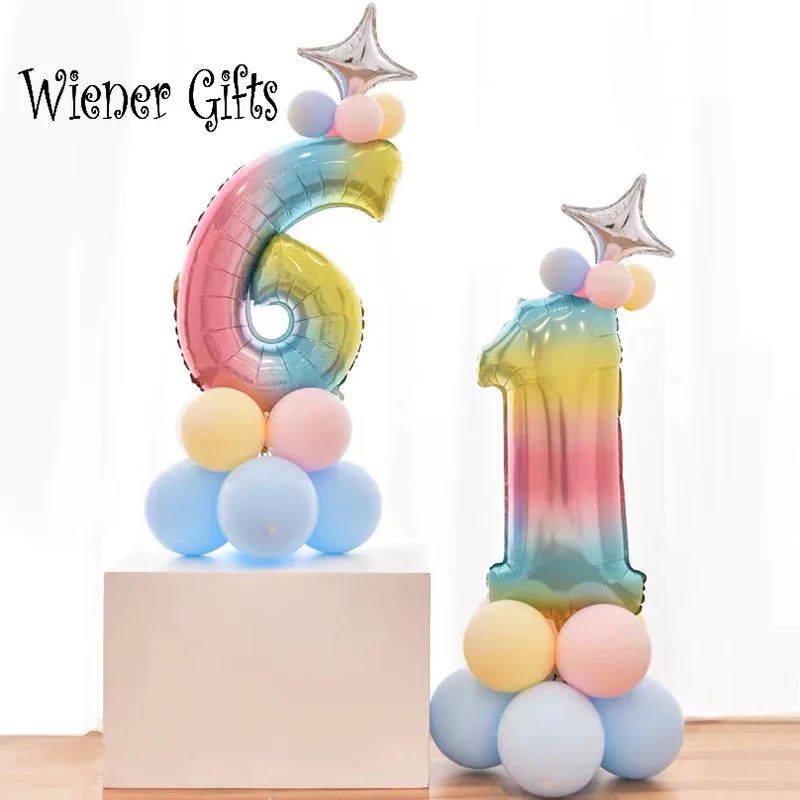 

Happy Birthday Balloon Foil Balloons Air Baloons 1st Birthday Party Decorations Kids Babyshower Baby Shower Boy Girl