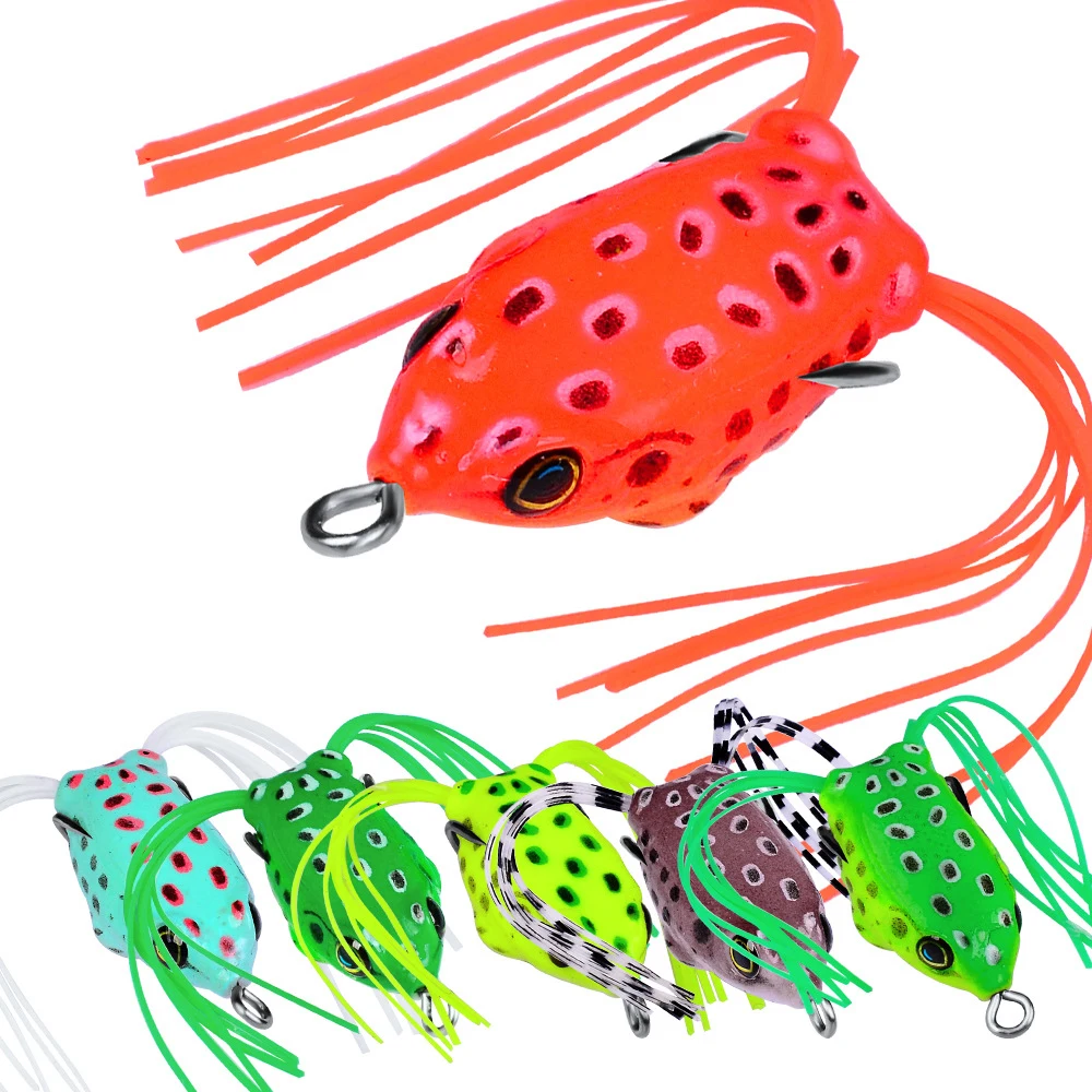 Реалистичная мягкая маленькая прыгающая лягушка 1 шт. 4 см/4 5 г привлекательная