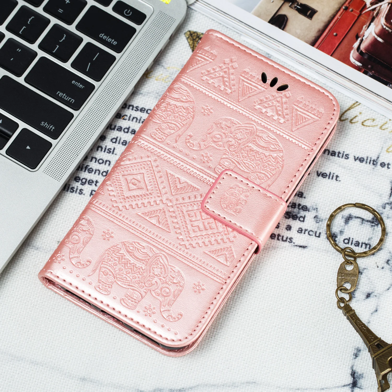 

A40 Case 3d Patterned Pu Leather Flip Case For Samsung Galaxy A40 A 40 Sm-a405f Galaxya40 Cover Soft Tpu Book Wallet Phone Coque