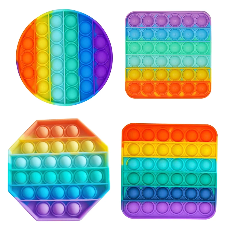 

Push Bubble Hot Sale Fidget Toys Adult Stress Simple Dimple Relief Toy Antistress Soft Squishy Anti-Stress Gift Dropshipping